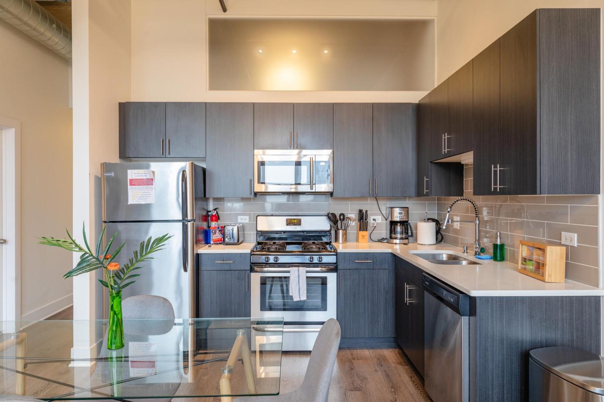 Family Friendly 2Br South Loop Suite With Optional Parking And Gym Access Sleeps Up To 8 Near Mccormick Place And Soldier Field Chicago Exterior photo